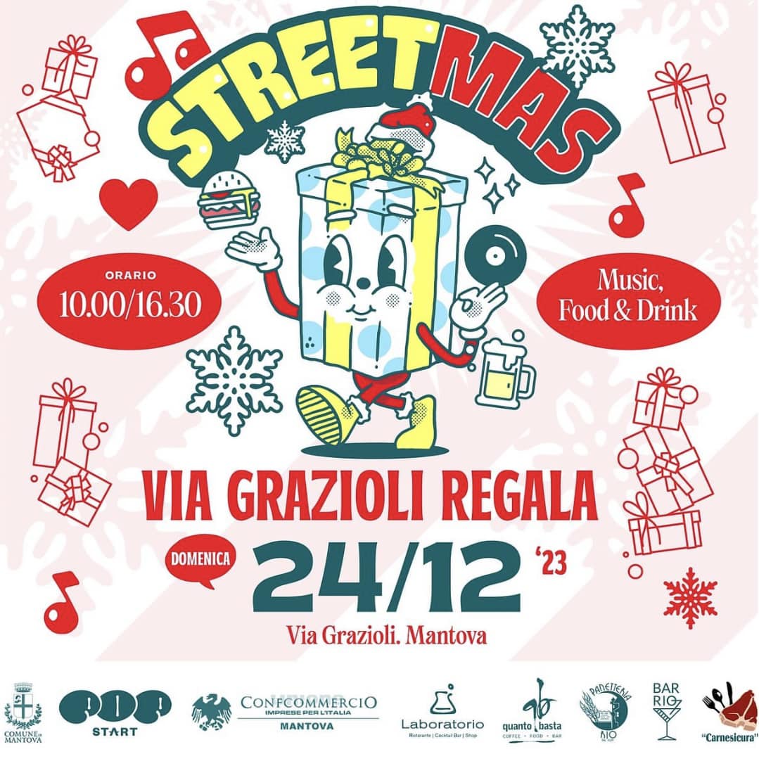 STREETMAS 2023 IN VIA GRAZIOLI MANTOVA